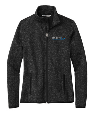 R87 PORT AUTHORITY SWEATER FLEECE WOMEN'S JACKET