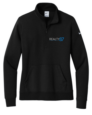 R87 NIKE SIGNATURE 1/2 ZIP PRINTED - WOMEN'S