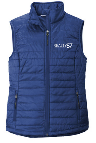 R87 PORT AUTHORITY PUFFY VEST - WOMEN'S