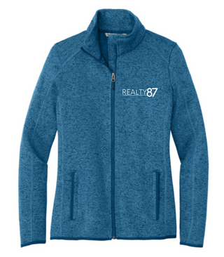 R87 PORT AUTHORITY SWEATER FLEECE WOMEN'S JACKET