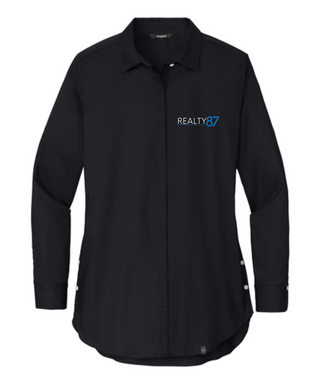 R87 OGIO COMMUTER WOVEN BUTTON UP - WOMEN'S